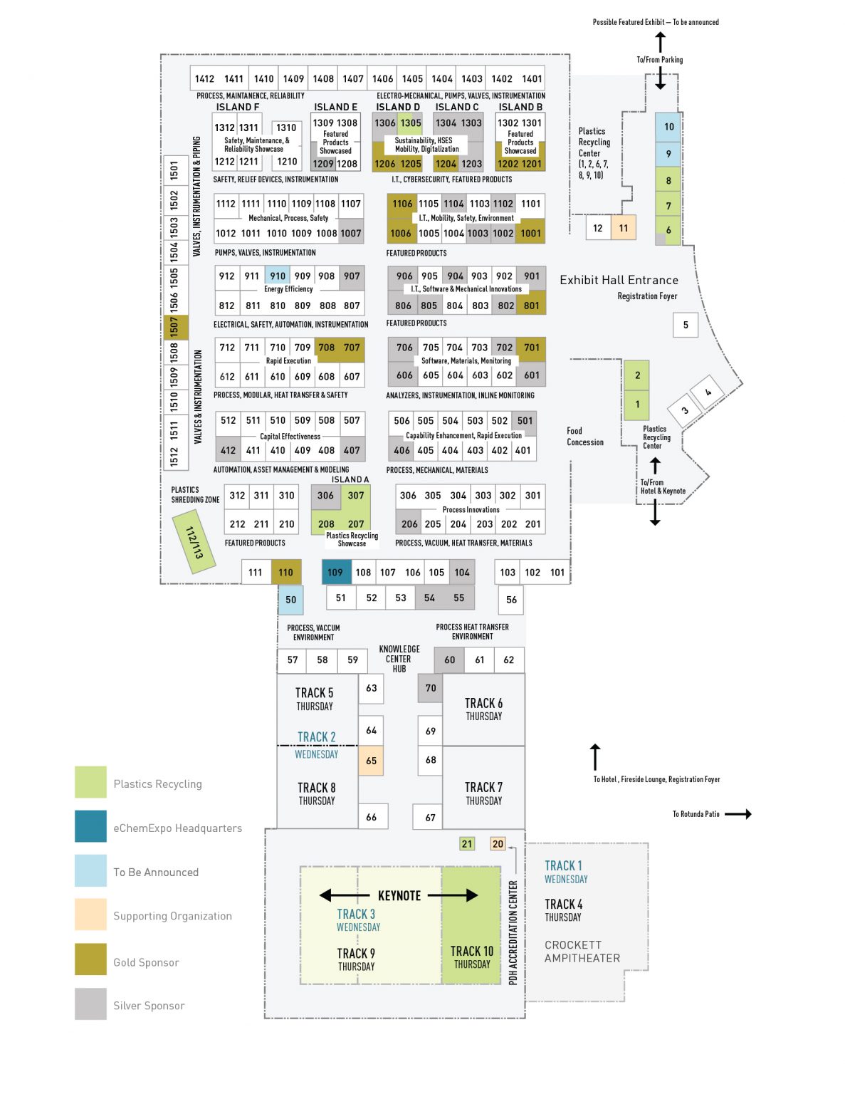 Exhibitors & Floor Plan eChemExpo